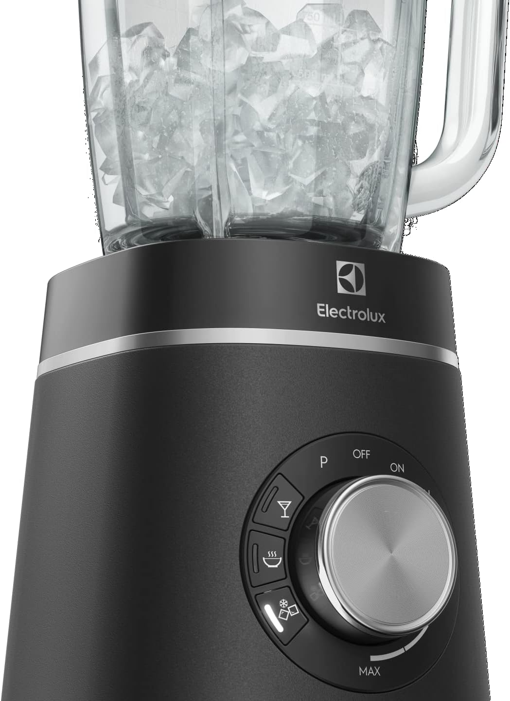 Black stainless steel blender resistant glass jar 2L capacity 3 pre-programmed recipes pulse function 1200W BLP70 127v